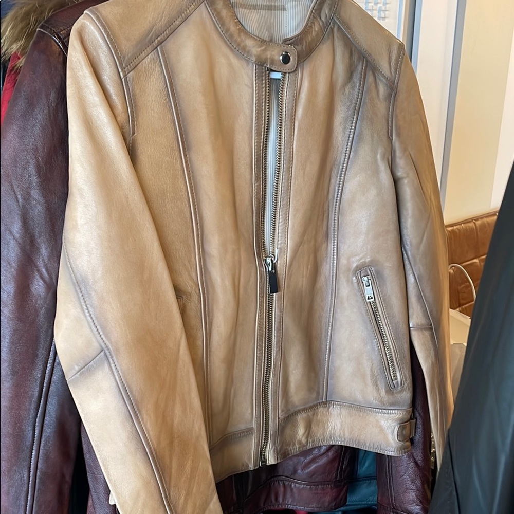 Tan Leather Jacket